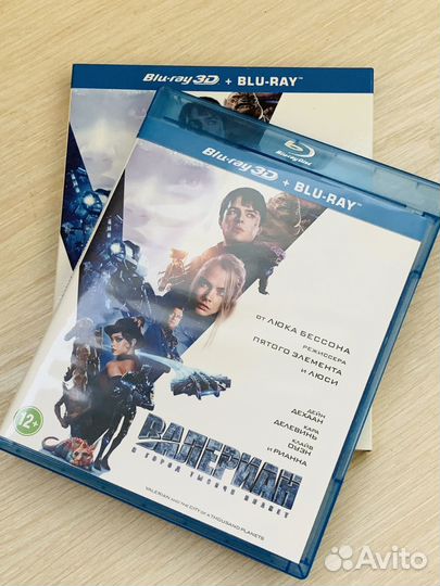 Валериан blue ray 2 диска