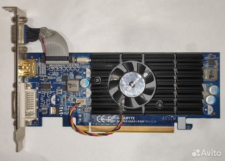 Видеокарты hd5450 и gt210