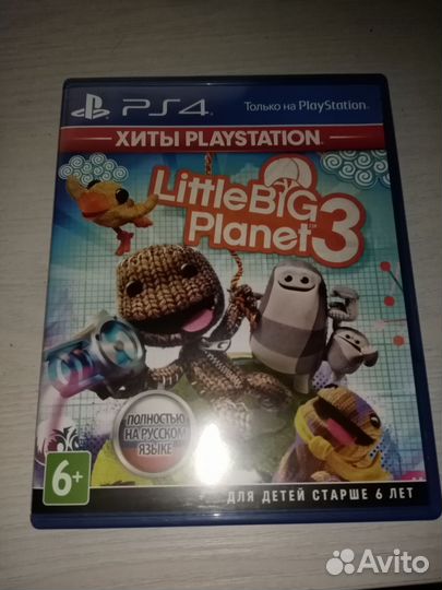 Игра для приставки ps 4 Little Big Planet 3