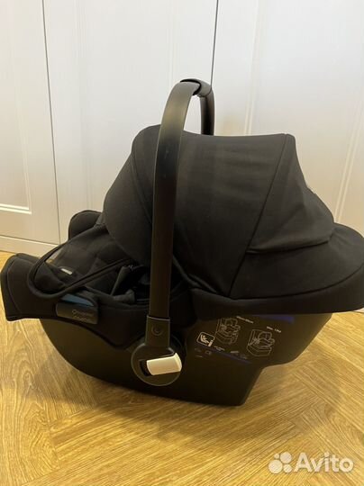 Автокоесло 0+ bugaboo turtle air by nuna black