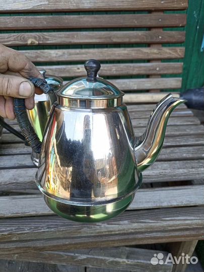 Заварочный чайник старинный для самовара