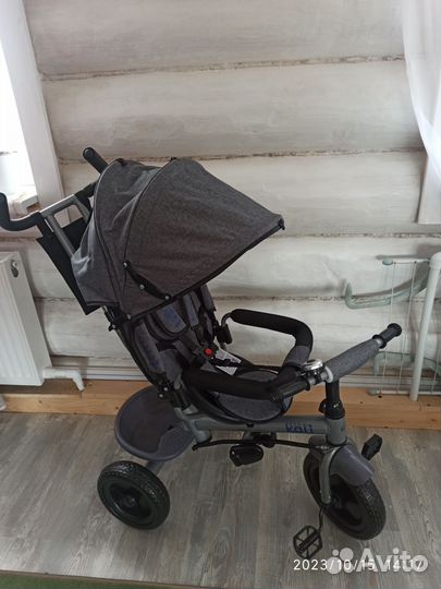 Велосипед коляска с ручкой