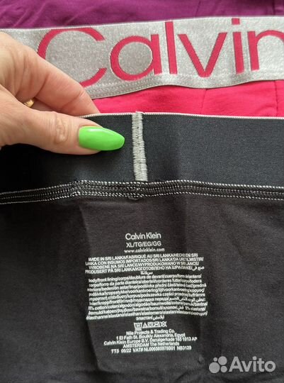 Calvin Klein XL трусы брифы 3 шт. оригинал