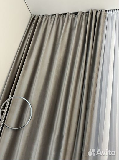 Шторы плотные бу