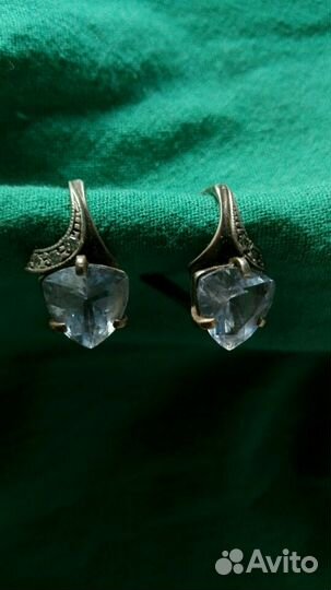 Серебряные серьги