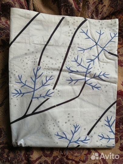 Гардины икеа sabina белые с рисунком