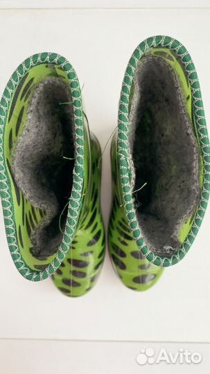 Детские резиновые сапоги