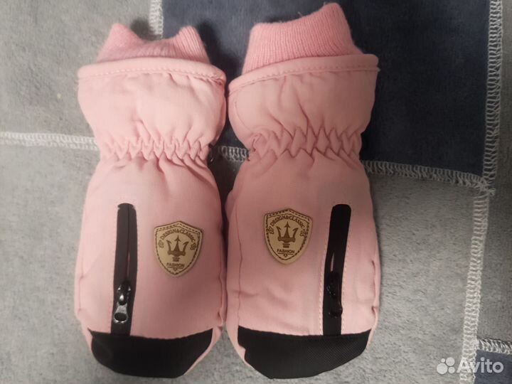 Варежки для девочки 2 - 3 года