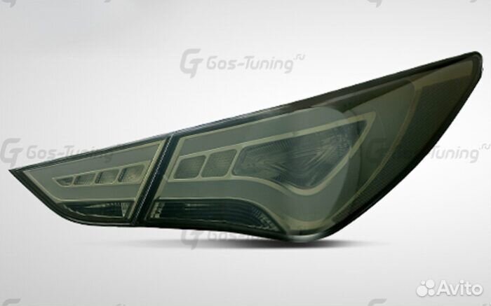 Тюнинг задние фонари Hyundai Sonata YF I45 Smoke