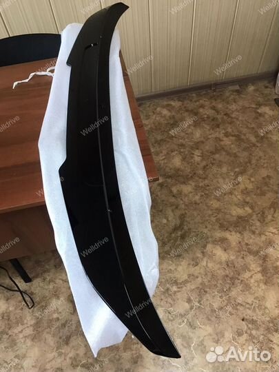 Спойлер BMW 5 G30 PSM черный тюнинг