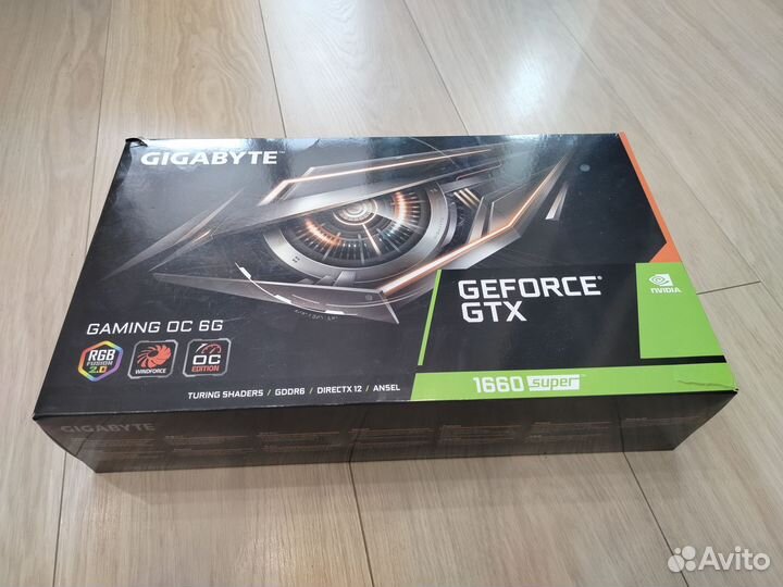 Видеокарта Gigabyte Nvidia GeForce GTX 1660 Super