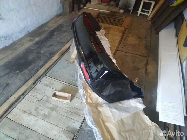 Задний бампер priora хэтчбек космос