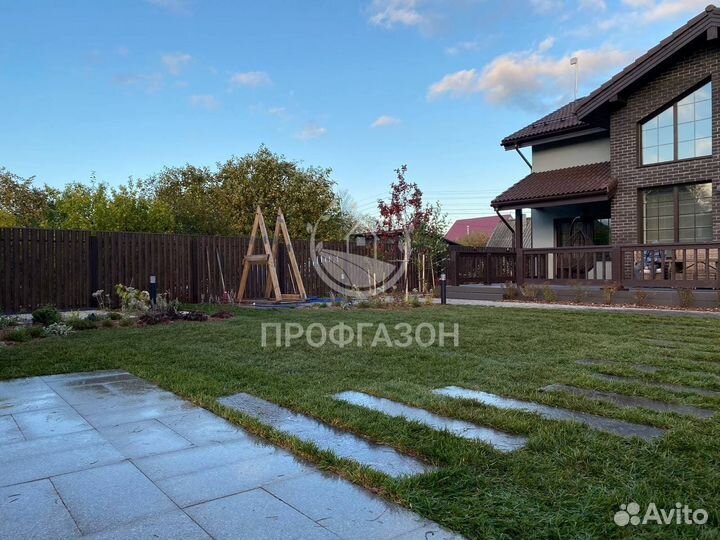 Газон в рулонах из питомника с Укладкой