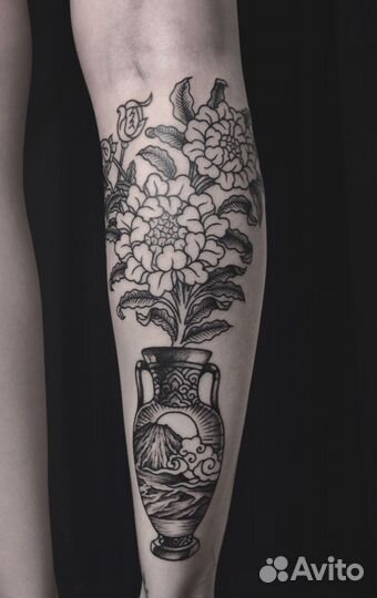 Художественная татуировка Индививдуальные эскизы