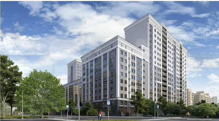 3-к. квартира, 83,1 м², 5/16 эт.