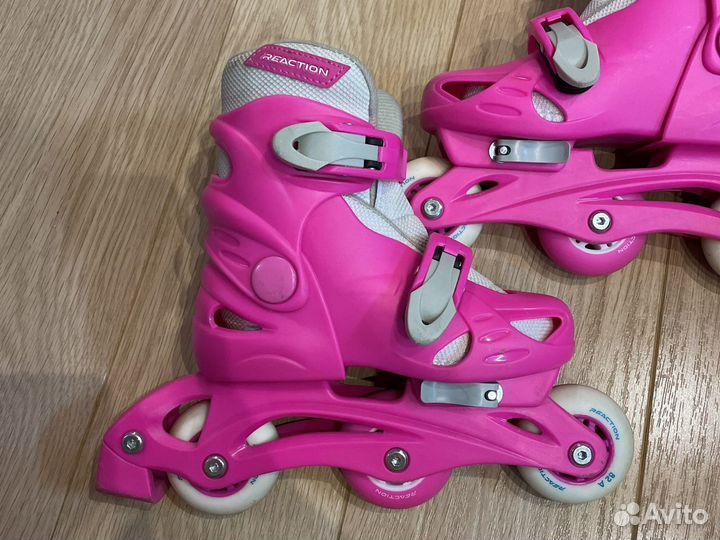 Роликовые коньки детские раздвижные