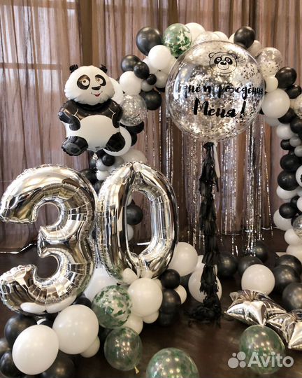 Украшение шарами