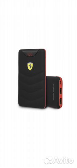 Внешний аккумулятор Ferrari, 2 USB