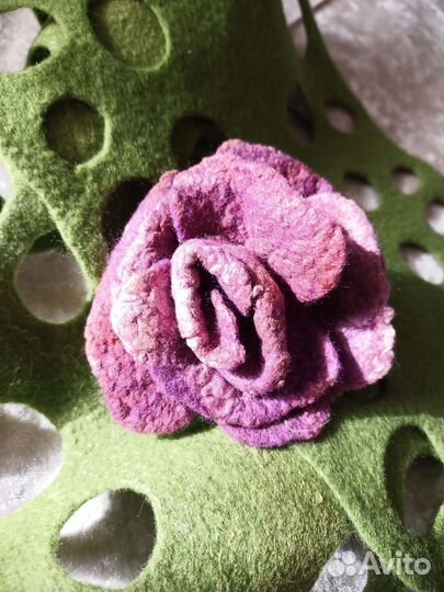 Шарфик-воротник шерсть