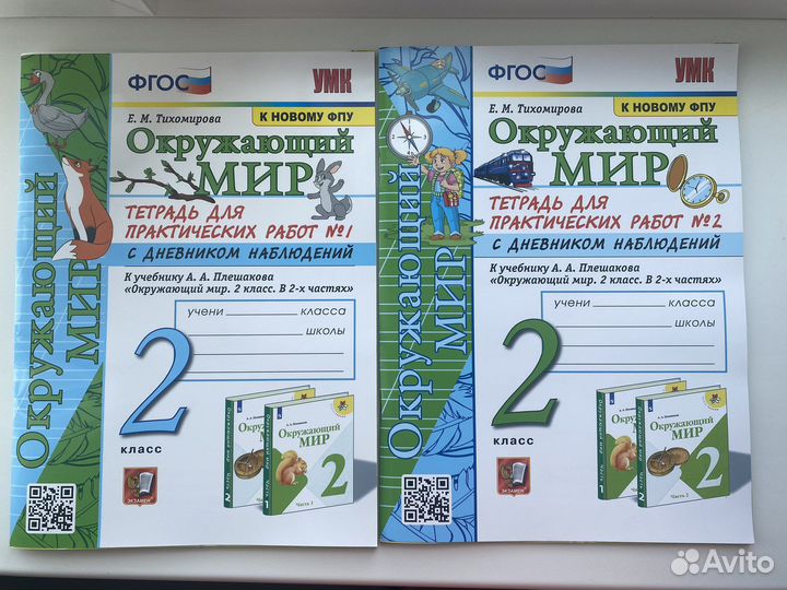 Рабочие тетради 2 класс школа россии