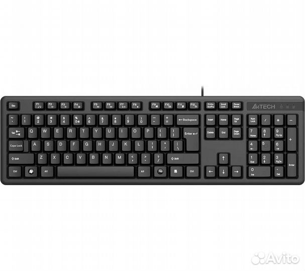 Клавиатура A4Tech KK-3, черный