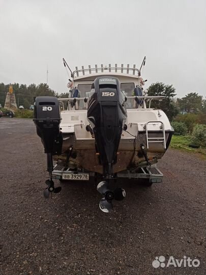 Катер Silver Eagle Star Cabin 650 (2011) + прицеп