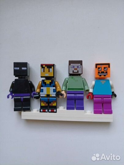 Цена за все фигурки lego майнкрафт