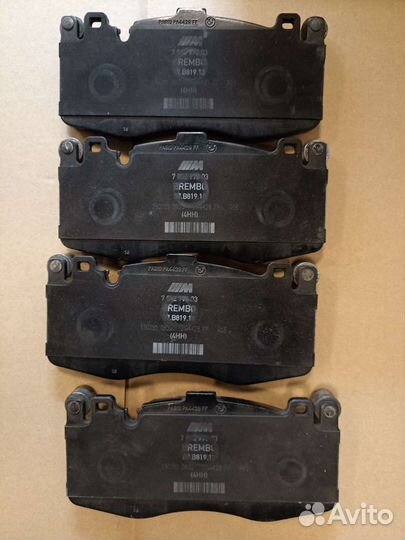 Передние тормазные колодки BMW F15:16 М