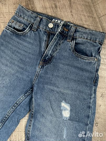 Джинсы для девочки 128