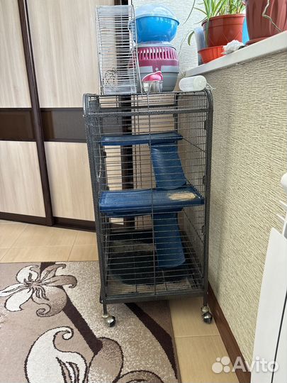 Клетка для грызунов большая