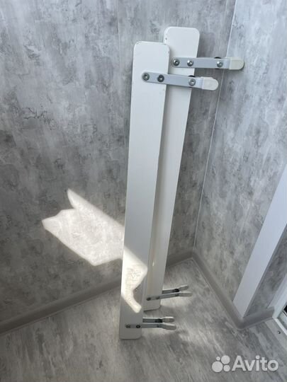 Бортики ограничители Икеа белые деревянные 2шт