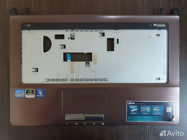 Запчасти и комплектующие на Asus K43S