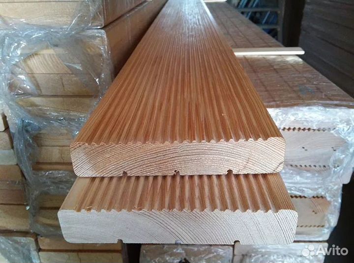 Террасная доска лиственница вельвет