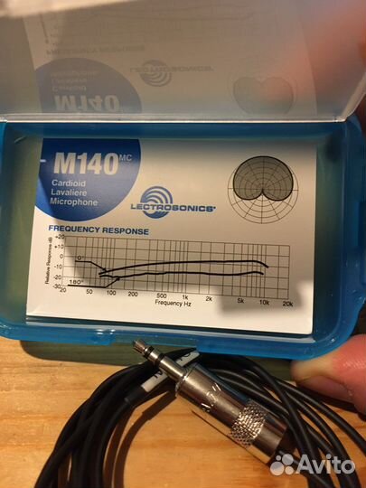 Lectrosonics m140 петличный микрофон