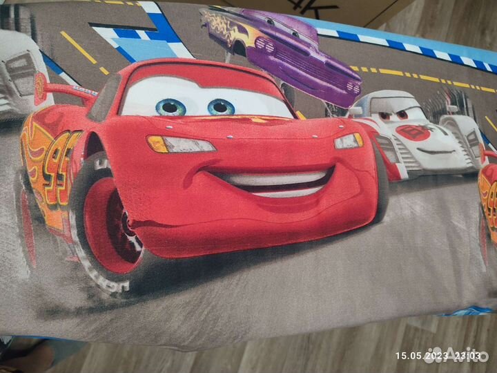 Комплект детского постельного белья тачка маквин