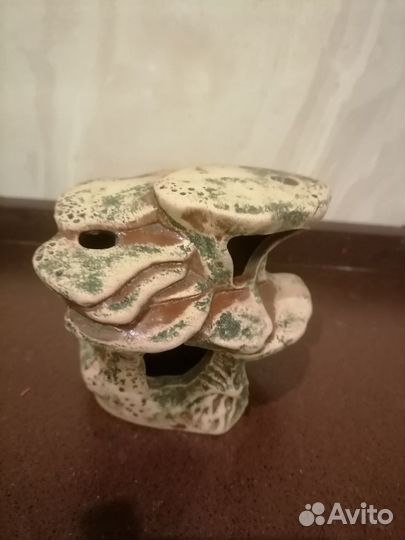 Замок грот в аквариум