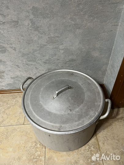 Кастрюля алюминиевая СССР 50л
