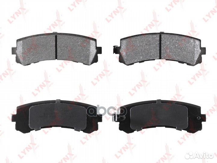 Колодки тормозные дисковые зад BD5746 lynxauto