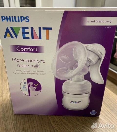 Молокоотсос avent ручной новый