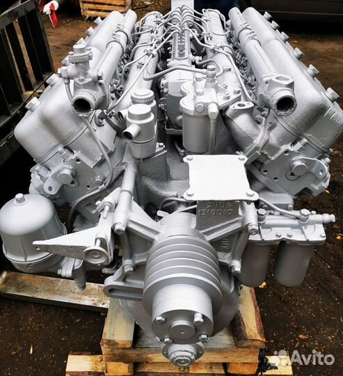 Двигатель ямз-240б К-700 Кировец с ремонта