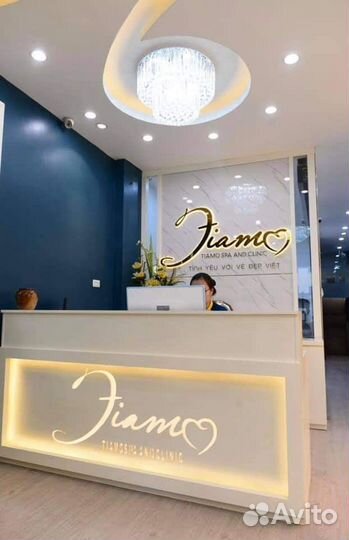 Ресепшн стойка в салон красоты, Стойка Ресепшн