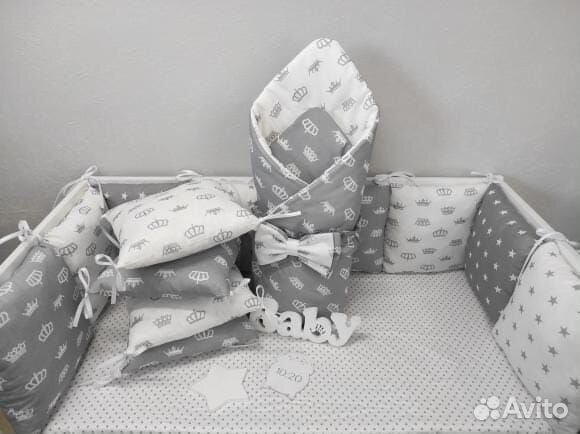 Бортики в детскую кроватку