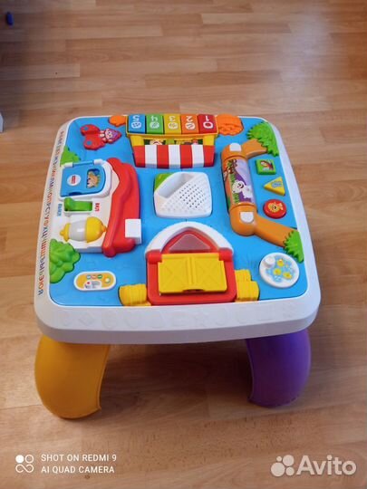 Детский развивающий столик Fisher Price