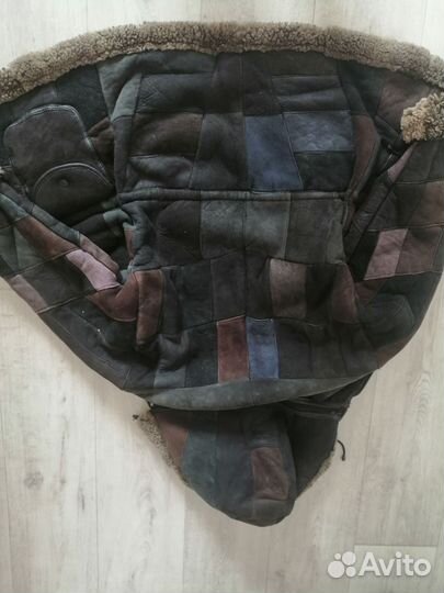 Детская дубленка