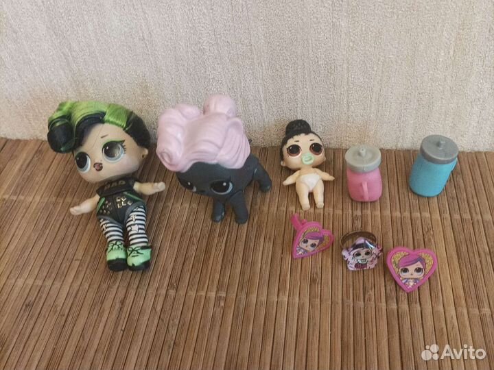 Куклы Лол, пупсы, Монстр Хай, голова для причёски