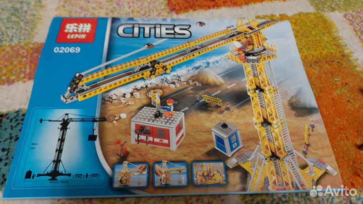 Конструктор lego lepin cities Кран
