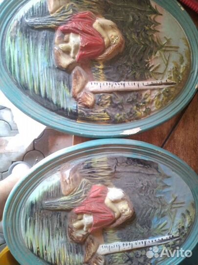 Тарелка настенная СССР