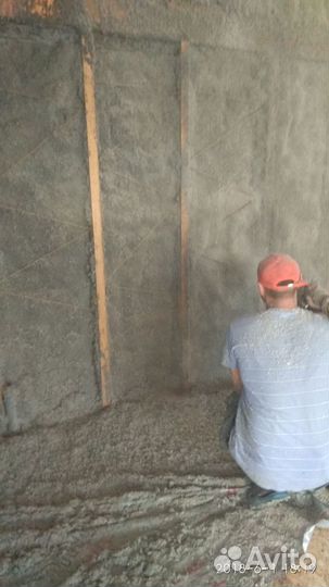 Утепление дома эковатой