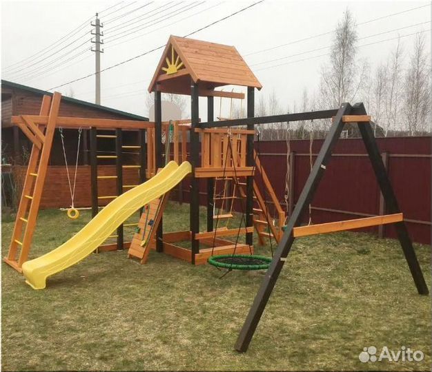 Детская площадка на дачу