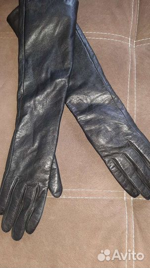 Кожанные перчатки